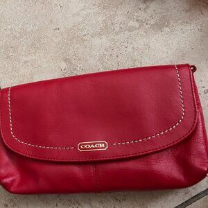 Cute Coach Wristlet Leather Lightly Used!